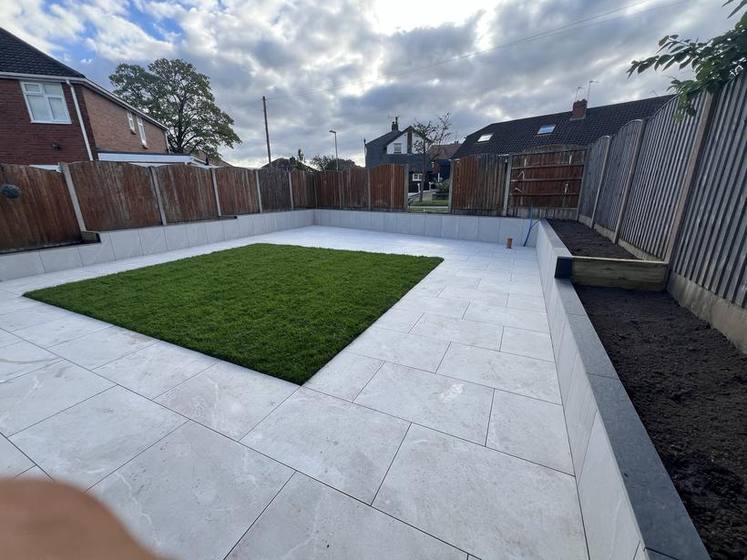 Patio Tiling